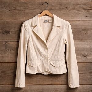 Tailor B. Moss Women's Cream Blazer